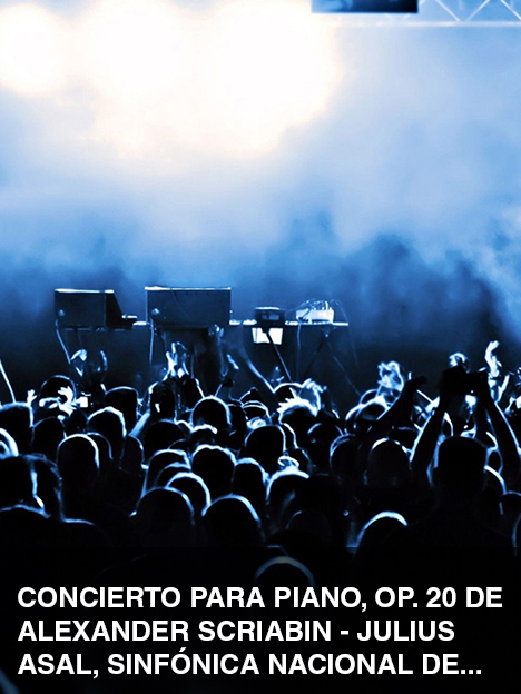 Concierto para piano, Op. 20 de Alexander Scriabin | Julius Asal, Sinfónica Nacional de Dinamarca & Fabio Luisi