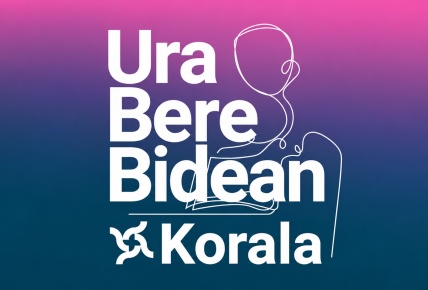Ura bere bidean korala. Araba