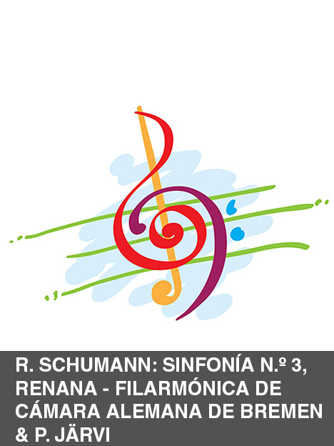 R. Schumann: Sinfonía n.º 3, Renana - Filarmónica de Cámara Alemana de Bremen & P. Järvi | Filarmónica de Cámara Alemana de Bremen & P. Järvi