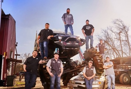 Texas Metal: recargado | Camioneta diésel roja