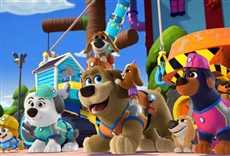 Cachorros a la obra